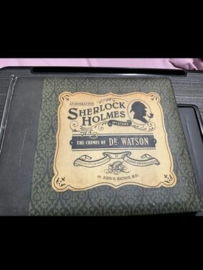 Interactive Sherlock Holmes Mystery -The crimes of Dr. Watson